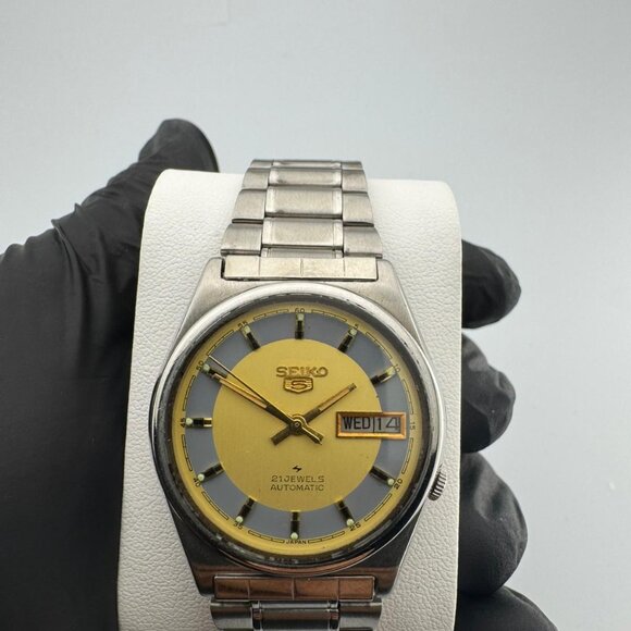 Seiko 5 Automatic 21 Jewels - Vintage Wrist Watch - Made in Japan - Picture 2 of 6